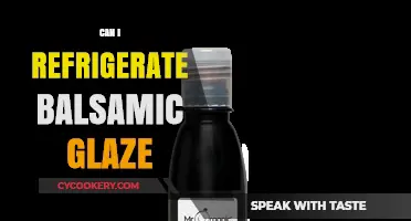 Refrigerating Balsamic Glaze: Storage Tips for Optimal Freshness