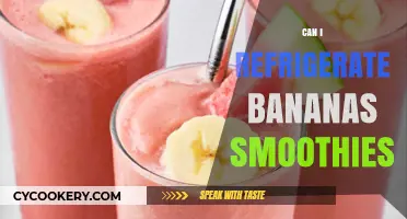 Refrigerating Banana Smoothies: Tips for Freshness and Storage