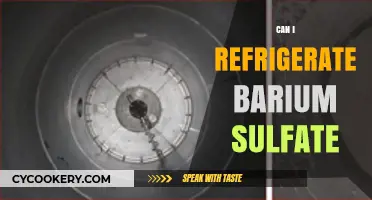 Refrigerating Barium Sulfate: Safety, Storage, and Best Practices Explained