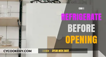 Refrigerate Before Opening? A Guide to Proper Food Storage