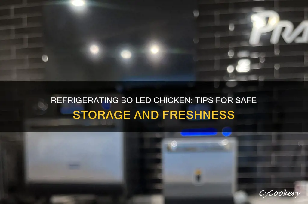 can i refrigerate boiled chicken