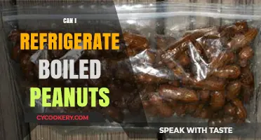 Refrigerating Boiled Peanuts: Tips for Storage and Freshness