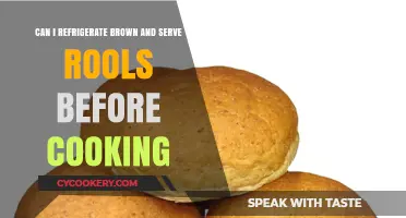 Refrigerating Brown and Serve Rolls: Pre-Cooking Tips and Tricks