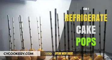 Refrigerating Cake Pops: Best Practices for Freshness and Storage