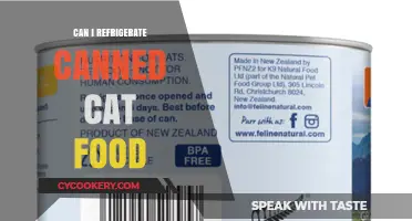Refrigerating Canned Cat Food: Best Practices for Freshness and Safety