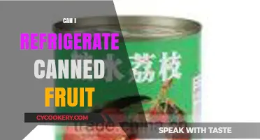 Refrigerating Canned Fruit: Best Practices for Freshness and Safety