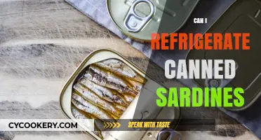 Refrigerating Canned Sardines: Best Practices for Freshness and Safety