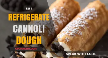 Refrigerating Cannoli Dough: Tips for Perfectly Chilled Pastry Shells