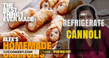 Refrigerating Cannoli: Tips for Freshness and Perfect Storage