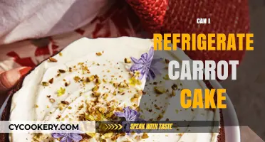 Refrigerating Carrot Cake: Best Practices for Freshness and Flavor