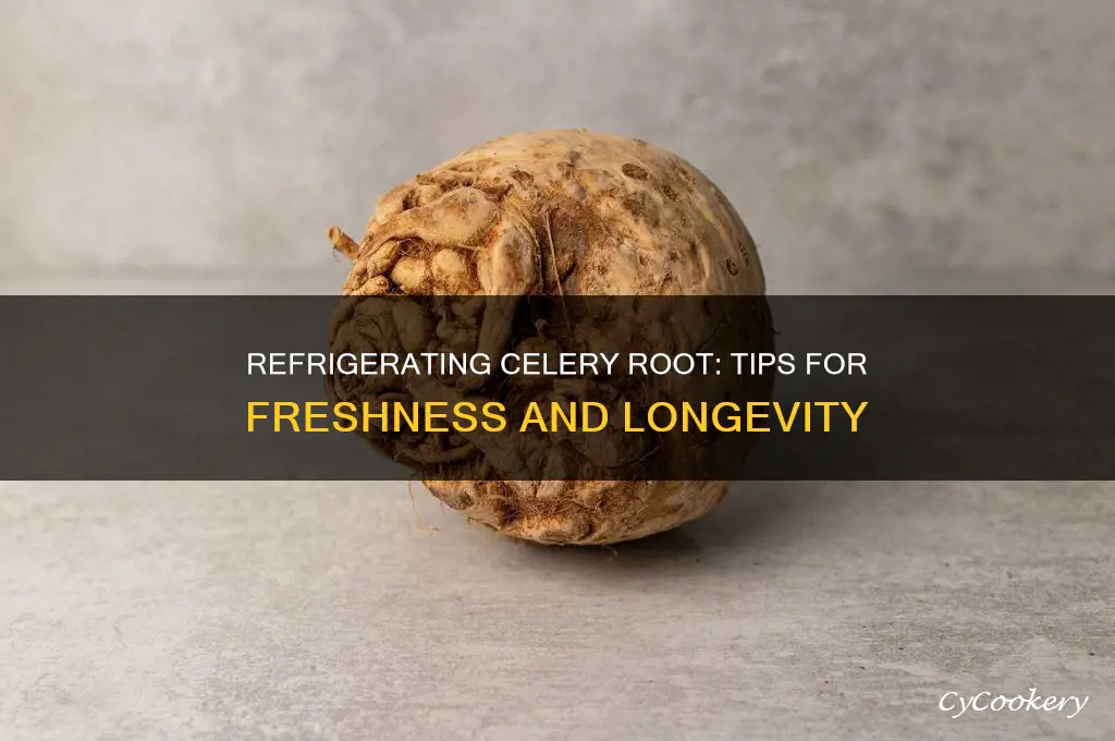 can i refrigerate celery root