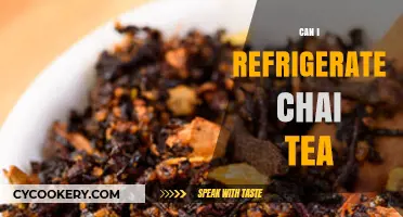 Refrigerating Chai Tea: Tips for Storing and Enjoying Later