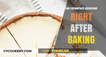 Refrigerating Cheesecake Post-Baking: Tips for Perfect Cooling and Storage