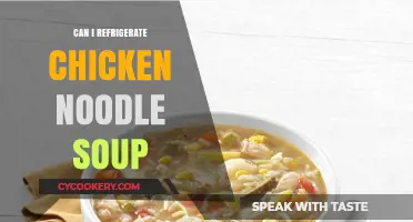 Refrigerating Chicken Noodle Soup: Best Practices for Storage and Safety