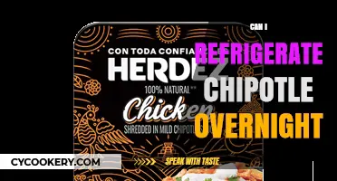Refrigerating Chipotle Overnight: Tips for Fresh and Safe Leftovers