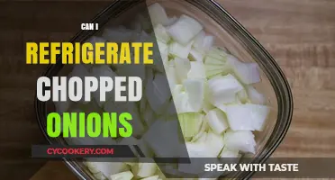 Refrigerating Chopped Onions: Best Practices for Freshness and Safety