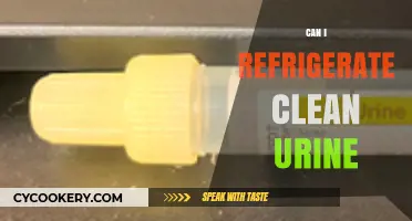 Refrigerating Clean Urine: Safe Storage Tips and Best Practices