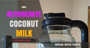 Refrigerating Coconut Milk: Best Practices for Freshness and Quality