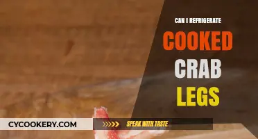 Refrigerating Cooked Crab Legs: Tips for Safe Storage and Freshness