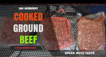Refrigerating Cooked Ground Beef: Best Practices for Safe Storage