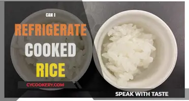 Refrigerating Cooked Rice: Safe Storage Tips and Best Practices