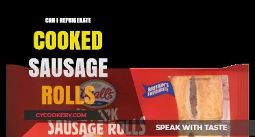Refrigerating Cooked Sausage Rolls: Tips for Safe Storage and Freshness
