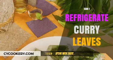 Refrigerating Curry Leaves: Tips for Freshness and Extended Shelf Life