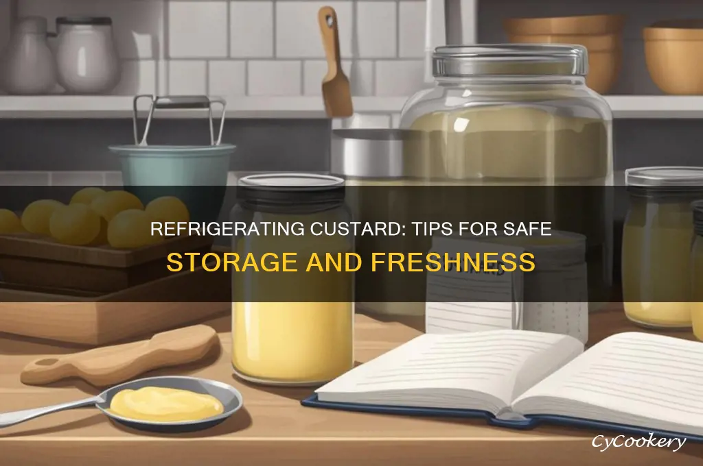 can i refrigerate custard