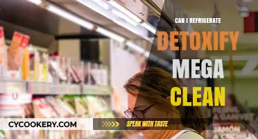 Refrigerating Detoxify Mega Clean: Best Practices for Optimal Results