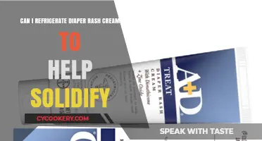 Refrigerating Diaper Rash Cream: Does Chilling Help Solidify the Formula?