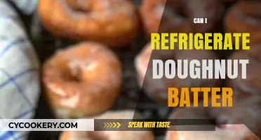 Refrigerating Doughnut Batter: Tips for Perfectly Preserved Dough