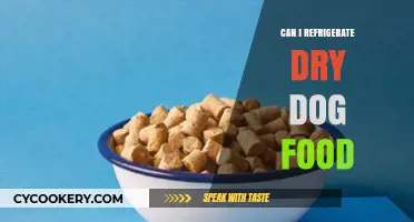 Refrigerating Dry Dog Food: Benefits, Risks, and Best Practices
