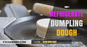Refrigerating Dumpling Dough: Tips for Freshness and Convenience