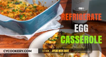 Refrigerating Egg Casserole: Tips for Storage and Freshness