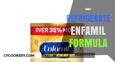 Refrigerating Enfamil Formula: Safety Tips and Best Practices