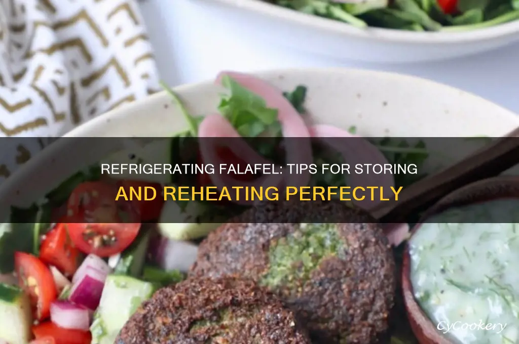 can i refrigerate falafel