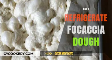 Refrigerating Focaccia Dough: Tips for Perfectly Preserved Flavor and Texture
