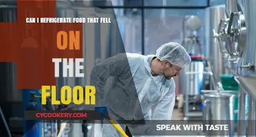 Floor Food: Safe to Refrigerate or Toss? Quick Guide
