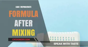 Refrigerating Mixed Formula: Safety Tips and Best Practices for Parents