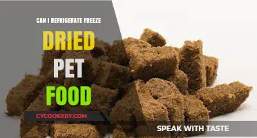 Refrigerating Freeze-Dried Pet Food: Best Practices for Freshness and Safety