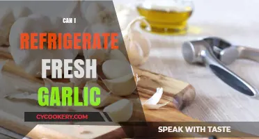 Refrigerating Fresh Garlic: Best Practices for Storage and Freshness