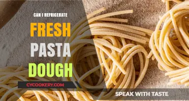 Refrigerating Fresh Pasta Dough: Tips for Storage and Freshness