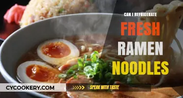Refrigerating Fresh Ramen Noodles: Tips for Storage and Freshness