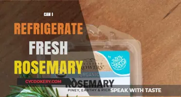 Refrigerating Fresh Rosemary: Best Practices for Longevity and Flavor