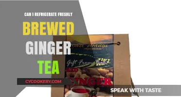 Refrigerating Freshly Brewed Ginger Tea: Best Practices and Tips