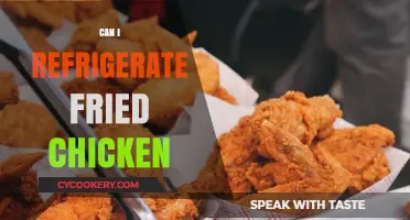 Refrigerating Fried Chicken: Tips for Safe Storage and Reheating