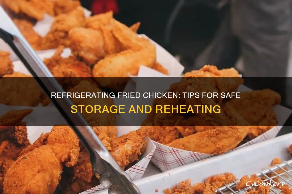 can i refrigerate fried chicken
