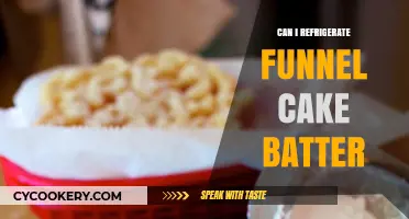 Refrigerating Funnel Cake Batter: Tips for Storage and Freshness