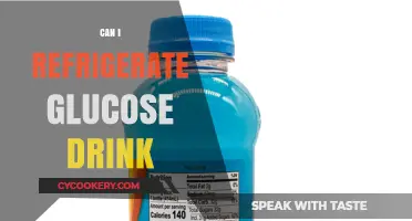 Refrigerating Glucose Drinks: Safety Tips and Best Practices