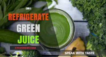 Refrigerating Green Juice: Tips for Freshness and Longevity